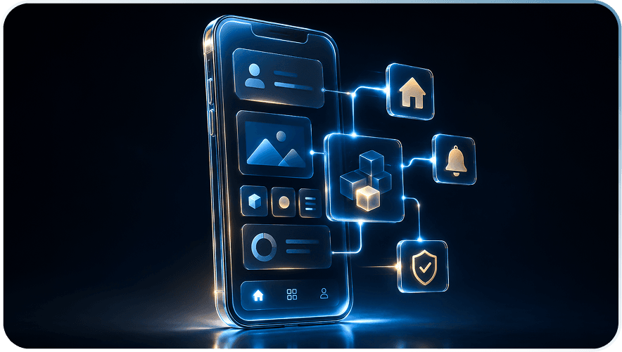 خدمة تطوير وتصميم تطبيقات الموبايل